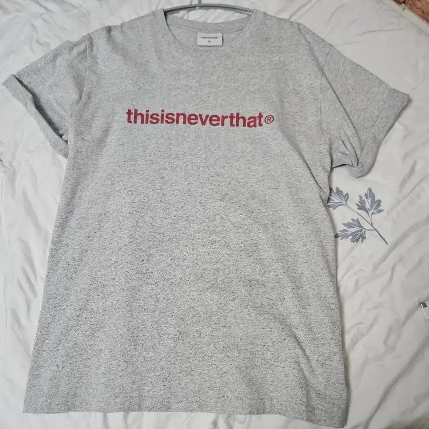 [BUNJANG] Thisisneverthat Grey T-Shirt Size M / 디스이즈네버댓 그레이 반팔 티셔츠 M