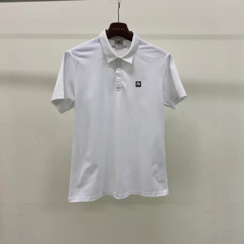 [BUNJANG] K2 White Polo Short-Sleeve T-Shirt (Size 105) / K2 흰색 폴로 반팔 티셔츠 (100사이즈 추천)