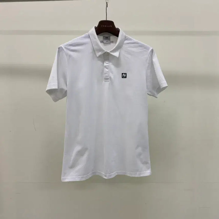 [BUNJANG] K2 White Polo Short-Sleeve T-Shirt (Size 105) / K2 흰색 폴로 반팔 티셔츠 (100사이즈 추천)