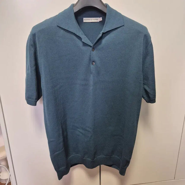 [BUNJANG] Manner &amp; Dapper Knit Polo Shirt M / 매너앤대퍼 니트 폴로셔츠 M
