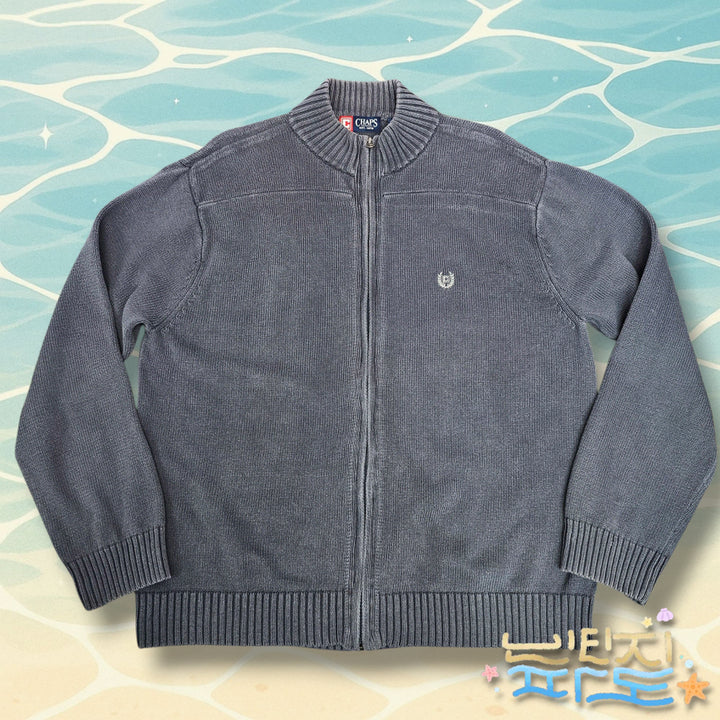 [BUNJANG] Polo Ralph Lauren Cotton Knit Zip-Up Cardigan / L,105 POLO 챕스 랄프로렌 코튼니트 집업 가디건