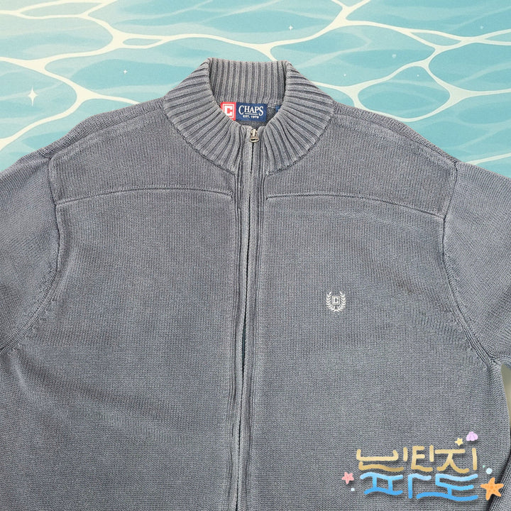 [BUNJANG] Polo Ralph Lauren Cotton Knit Zip-Up Cardigan / L,105 POLO 챕스 랄프로렌 코튼니트 집업 가디건