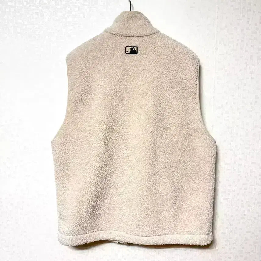 [BUNJANG] MLB Fleece Vest Jacket M / [M,95]MLB 엠엘비 후리스 플리스 조끼 베스트 자켓
