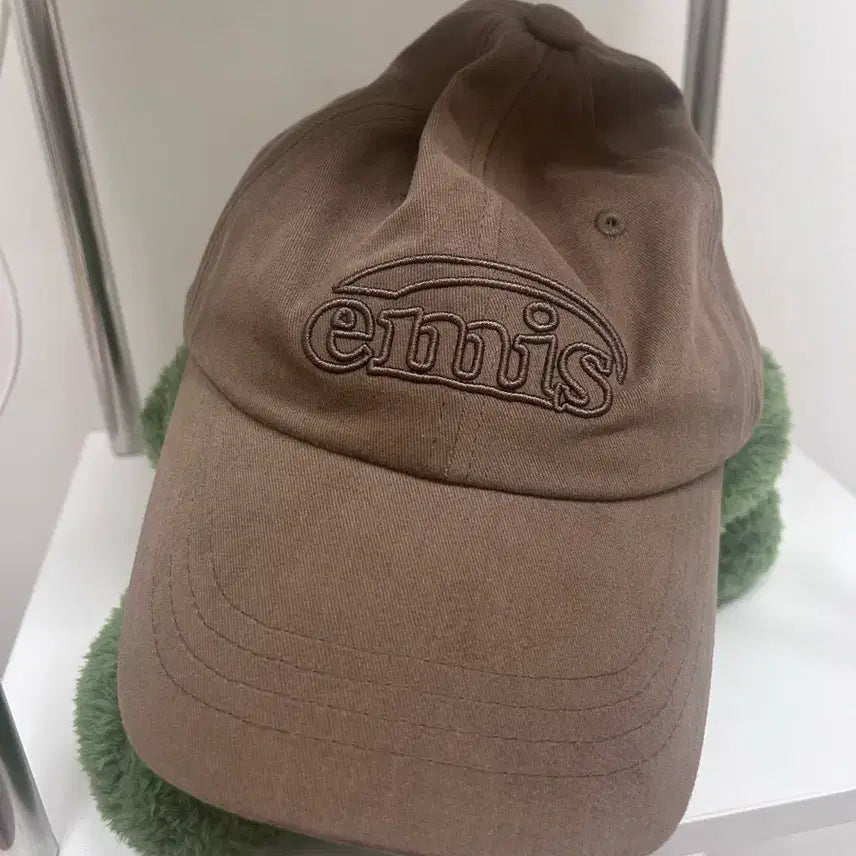 [BUNJANG] Emis Cotton Brushed Ball Cap Brown / 이미스 cotton brushed ball cap brown