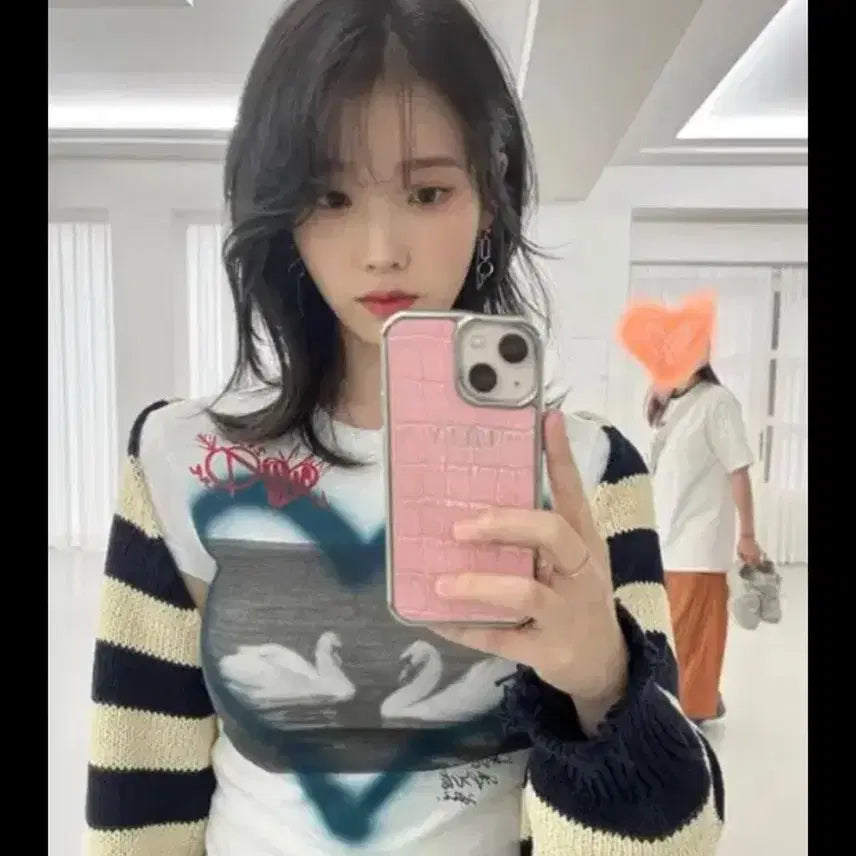 [BUNJANG] Openyy Love Baby Crop T-Shirt White / 오픈와이와이 openyy 러브 베이비 크롭 티셔츠 화이트