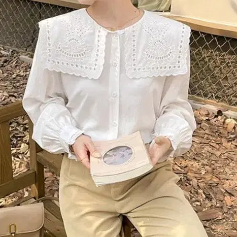 [SOLD OUT] 빅카라블라우스