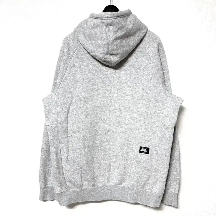 [BUNJANG] Nike SB Big Logo Fleece Hoodie Grey / [M,95]나이키SB 빅로고 기모 후드티 그레이