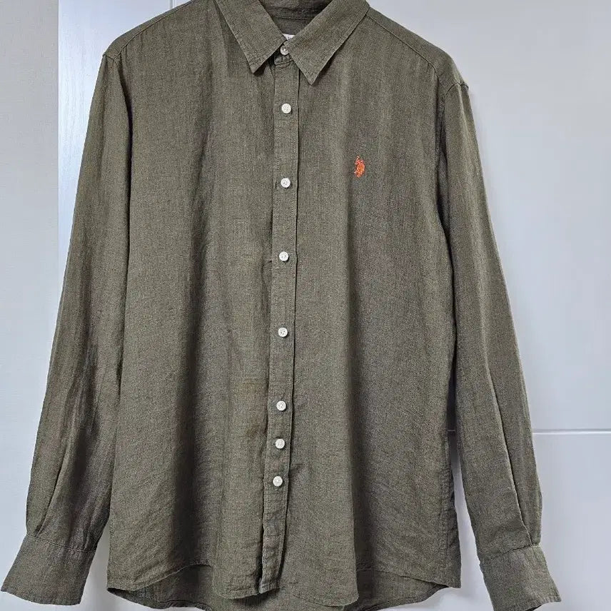 [SOLD OUT] [XL] U.S. POLO ASSN. 유에스 폴로 에센 린넨 셔츠