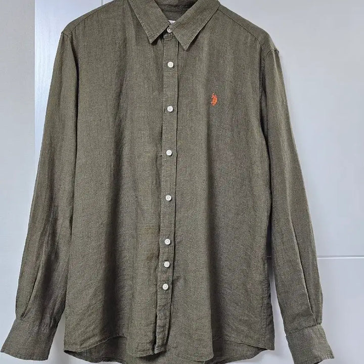 [SOLD OUT] [XL] U.S. POLO ASSN. 유에스 폴로 에센 린넨 셔츠
