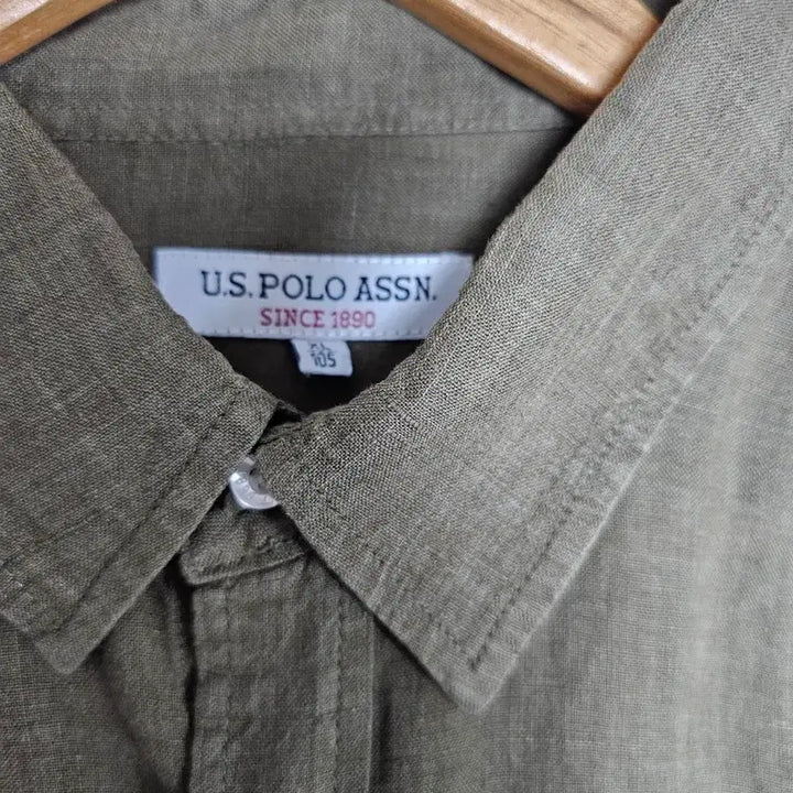 [SOLD OUT] [XL] U.S. POLO ASSN. 유에스 폴로 에센 린넨 셔츠