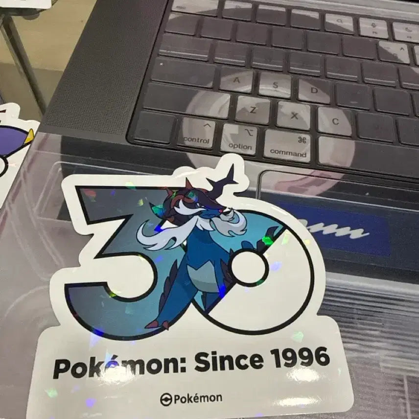 [BUNJANG] Pokemon 30th Anniversary Sticker - Bisharp / 포켓몬 30주년 스티커 대검귀