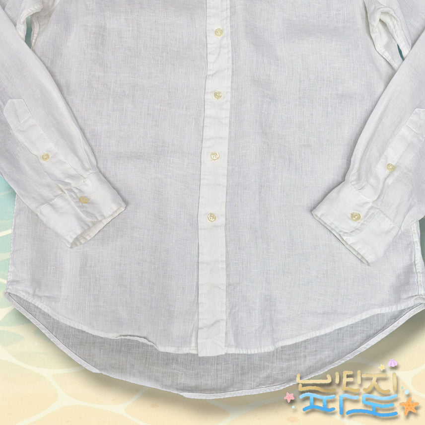 [BUNJANG] Polo Ralph Lauren Classic Fit Linen Shirt / 100 POLO 폴로랄프로렌 클래식핏 린넨셔츠