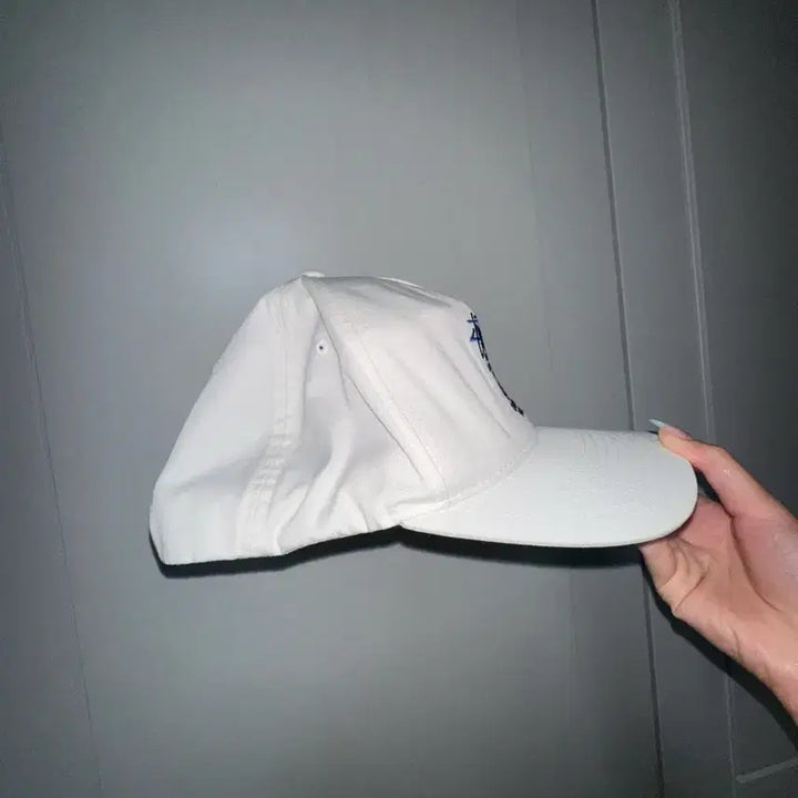[BUNJANG] Stüssy Vintage Camp Cap White / 스투시 빈티지 캠프캡 화이트