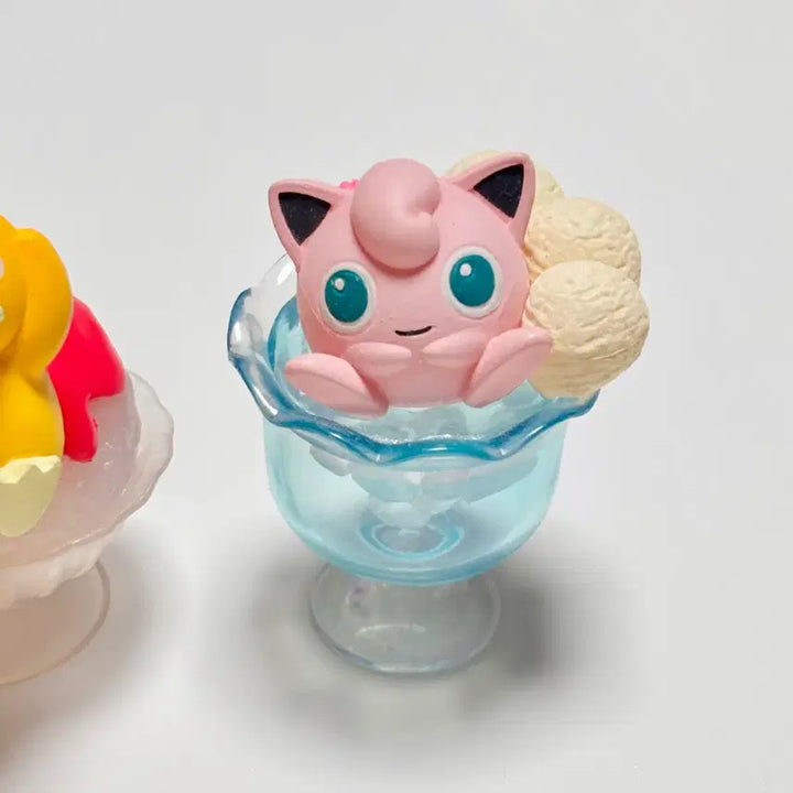 [BUNJANG] Pokemon Yammy Sweets Gachapon Figures Set (Jigglypuff, Psyduck, Piplup) / 포켓몬 야미스위트 푸린 고라파덕 펭도리 가챠 피규어 일괄