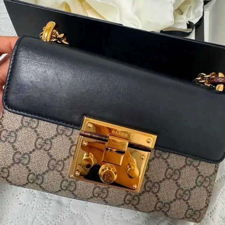 [BUNJANG] Gucci Padlock GG Shoulder Bag / 구찌 패들락 GG 숄더백