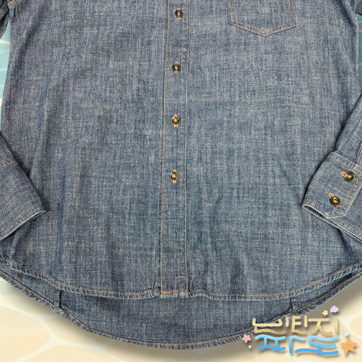 [BUNJANG] Rag &amp; Bone Tailored Workwear Chambray Shirt / M,95 랙앤본 테일러드워크웨어 샴브레이 셔츠