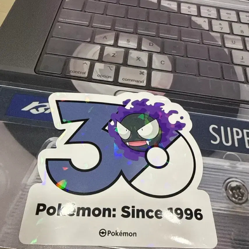 [BUNJANG] Pokemon 30th Anniversary Sticker Ghastly / 포켓몬 30주년 스티커 고오스