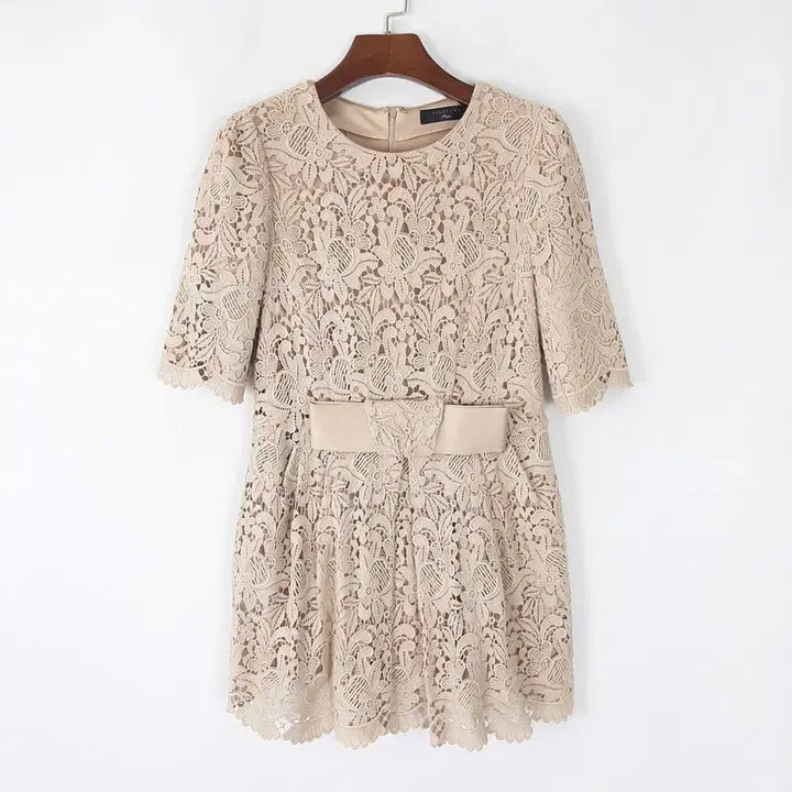[BUNJANG] Lenibon Lace Mini Dress / 레니본 레이스 미니원피스  44