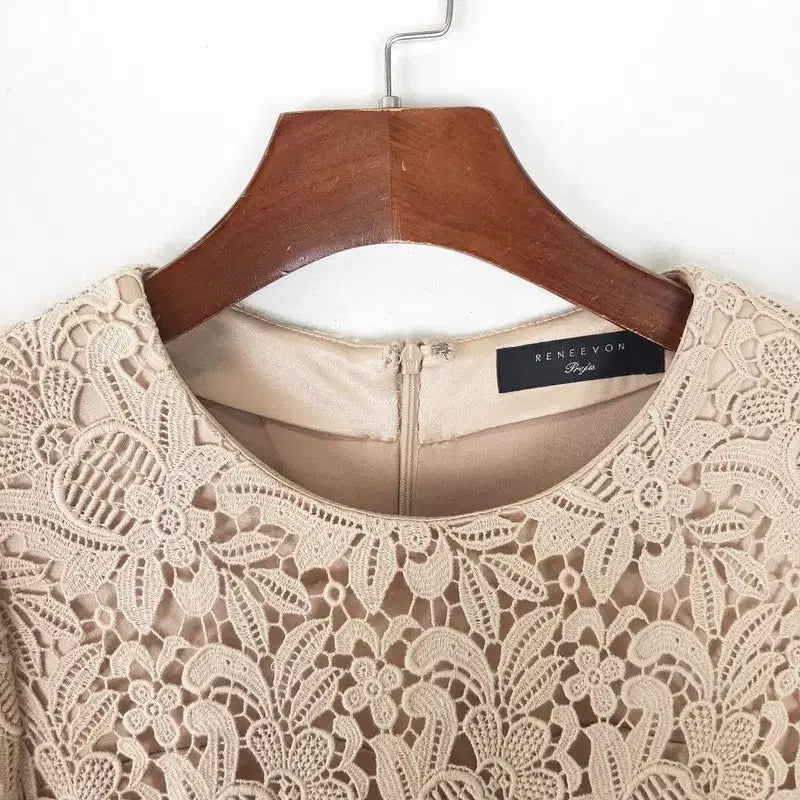 [BUNJANG] Lenibon Lace Mini Dress / 레니본 레이스 미니원피스  44