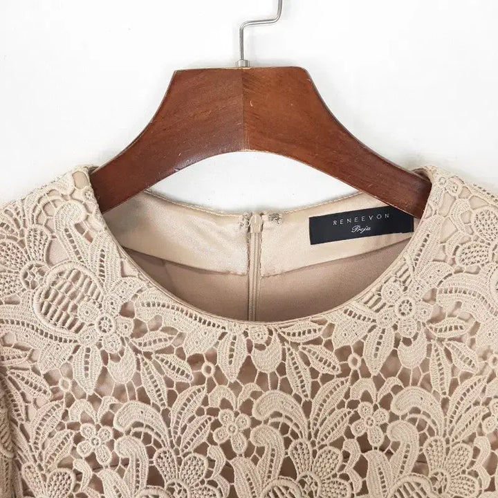 [BUNJANG] Lenibon Lace Mini Dress / 레니본 레이스 미니원피스  44