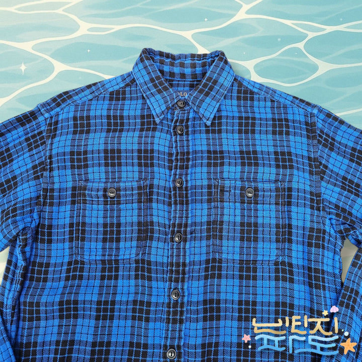[BUNJANG] Polo Ralph Lauren Pocket Checkered Shirt / M POLO 폴로랄프로렌 포켓 체크셔츠