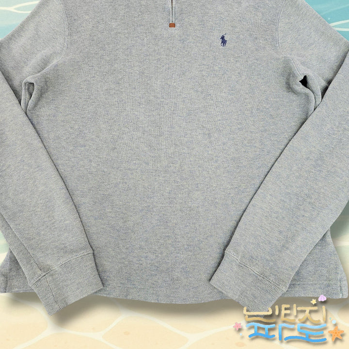 [BUNJANG] Polo Ralph Lauren Half-Zip Knit Sweater / M POLO 폴로랄프로렌 반집업 니트