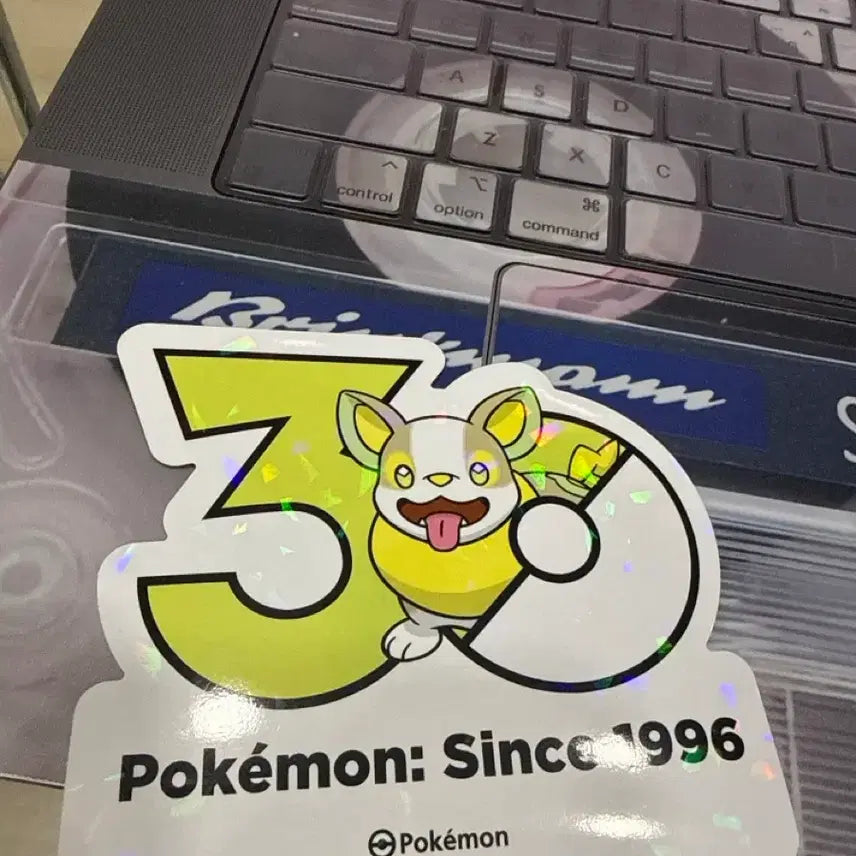 [BUNJANG] Pokemon 30th Anniversary Sticker - Whismur / 포켓몬 30주년 스티커 멍파치