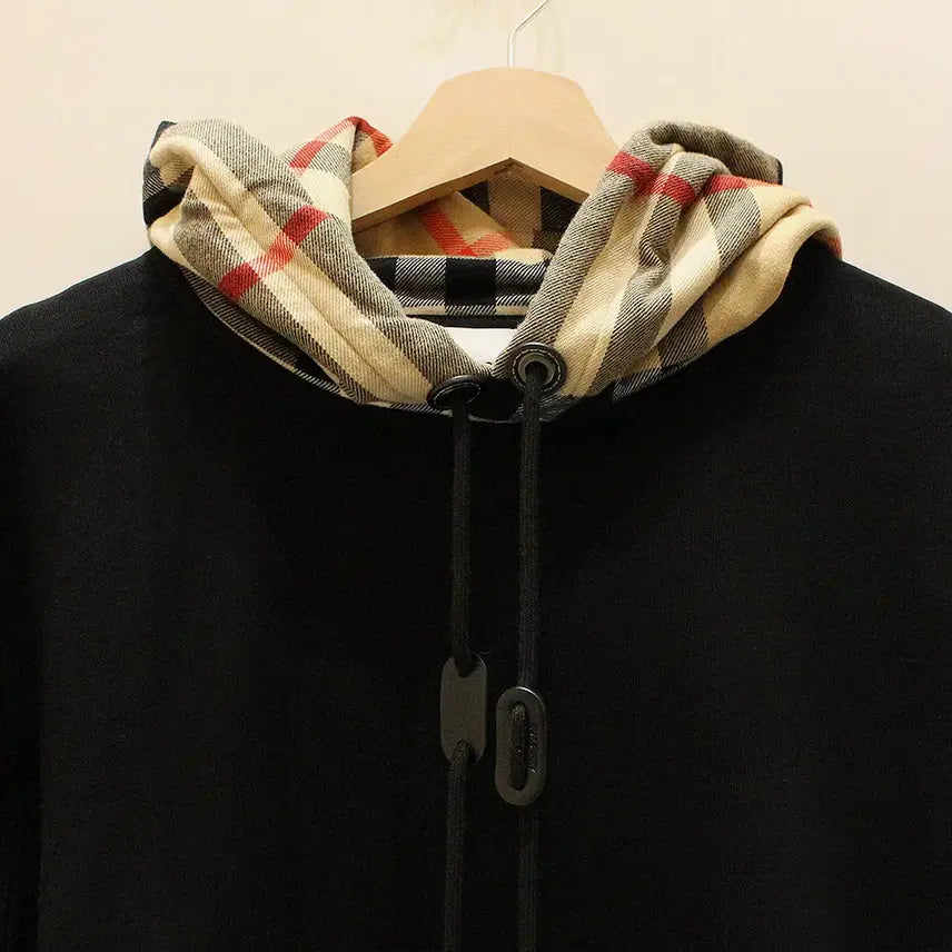 [BUNJANG] Burberry Check Cotton Hoodie M / [명품다올동래] 버버리 체크 코튼 후드티 M사이즈 8058117