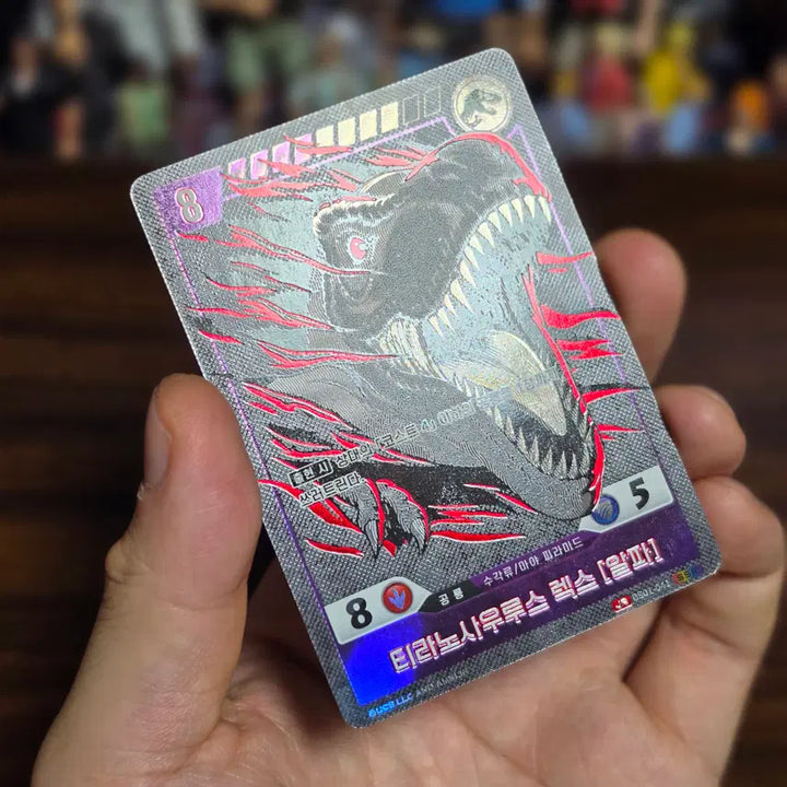 [BUNJANG] Jurassic Park TCG Tyrannosaurus Rex Alpha Parallel / 쥬라기공원 TCG 티라노사우루스 렉스 [알파] 패러렐