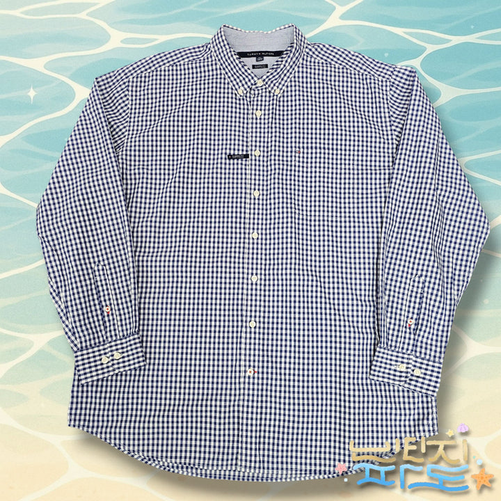 [BUNJANG] Tommy Hilfiger Classic Fit Checkered Shirt XXL / XXL,115 타미힐피거 클래식핏 체크셔츠