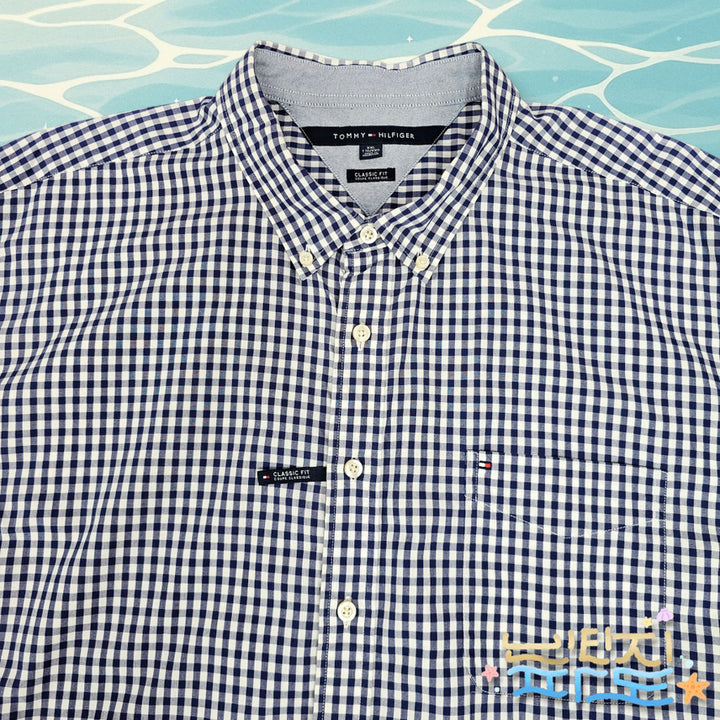 [BUNJANG] Tommy Hilfiger Classic Fit Checkered Shirt XXL / XXL,115 타미힐피거 클래식핏 체크셔츠