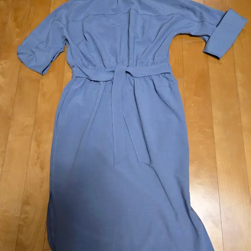 [BUNJANG] Time Blue Shirt Dress / 타임 블루 셔츠형  원피스