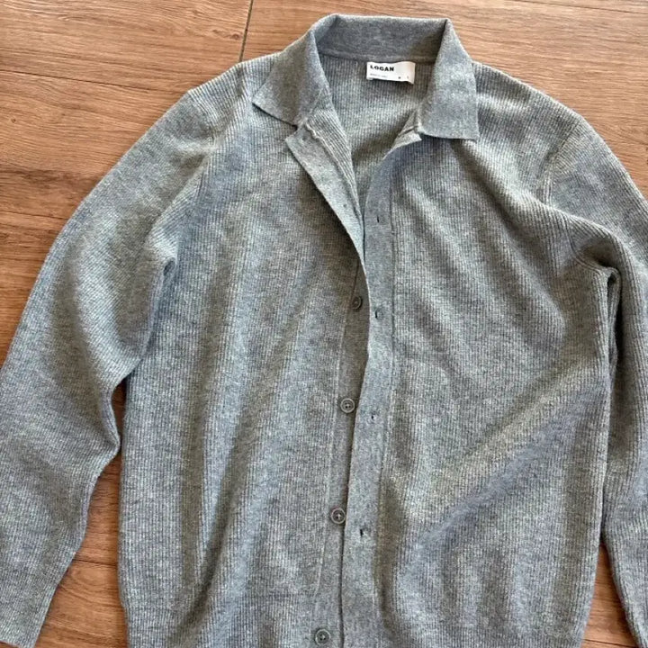 [BUNJANG] Logan Gray Knit Cardigan / 로건 그레이 니트 가디건
