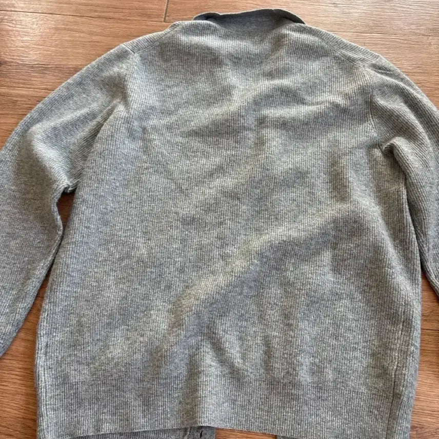 [BUNJANG] Logan Gray Knit Cardigan / 로건 그레이 니트 가디건