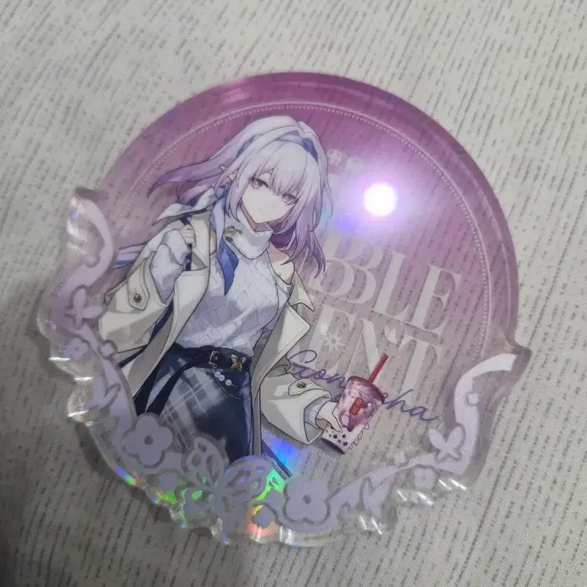 [BUNJANG] Honkai: Star Rail Kasteris Collaboration Coaster / 붕괴 스타레일 공차 콜라보 카스토리스 코스터