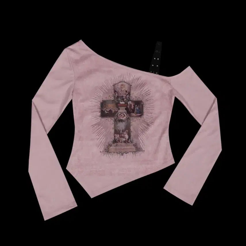 [BUNJANG] Darling Your Bad One-Shoulder Suede Top / 달링유어배드 원숄더 스웨이드 탑