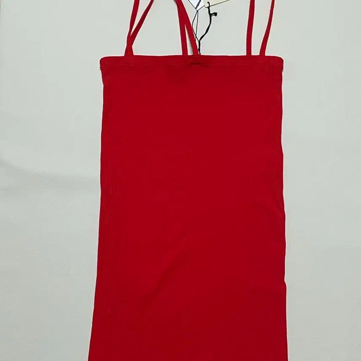 [BUNJANG] Baserange Nida Tank Cotton Rib S Red / (미개봉 새상품) Baserange Nida Tank Cotton Rib