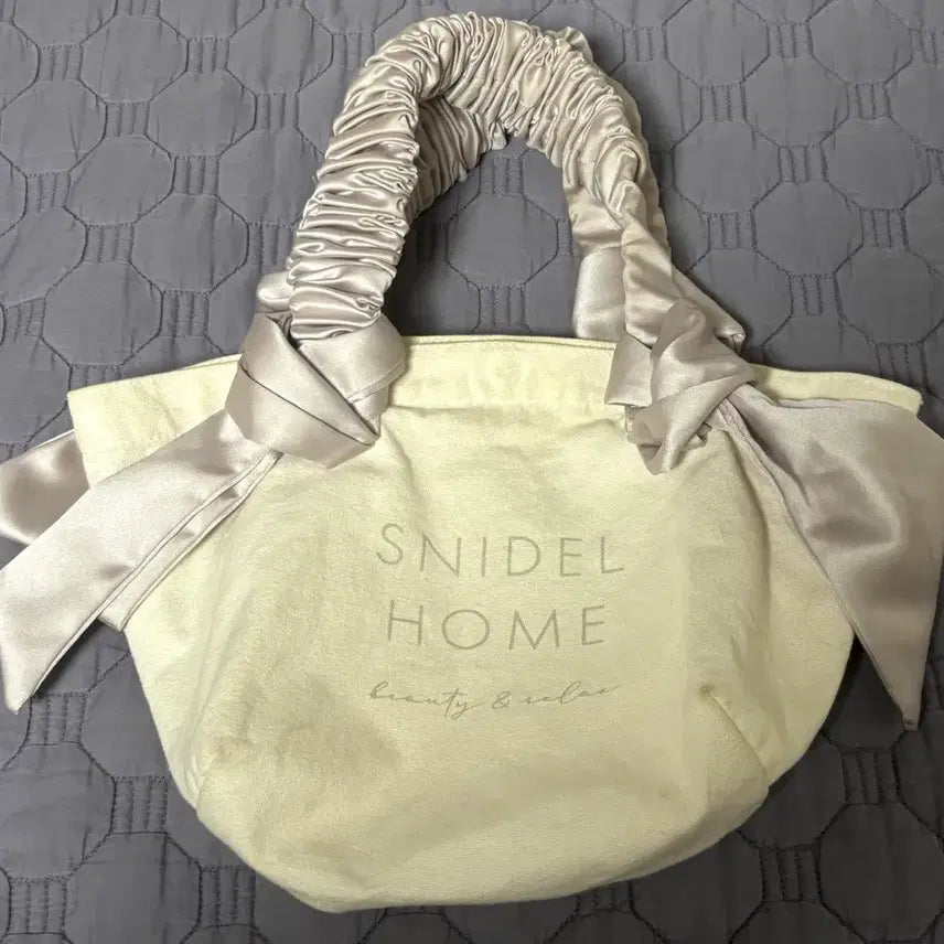 [BUNJANG] Snaidel Home Canvas Tote Bag / 스나이델홈 캔버스 토트백 스나계 양지뢰