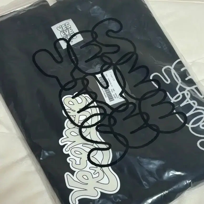 [BUNJANG] YESSEESEE Black Long Sleeve T-Shirt / 예스아이씨 긴팔티 롱슬리브