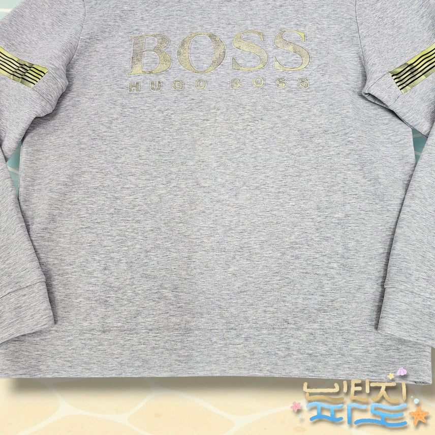 [BUNJANG] Hugo Boss 3D Logo Sweatshirt / 100 휴고보스 입체로고 맨투맨