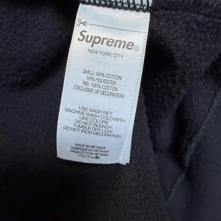 [BUNJANG] Supreme 26SS Mini Box Logo Hooded Zip-Up Black / L 26SS 슈프림 미니박스로고 후드집업 블랙