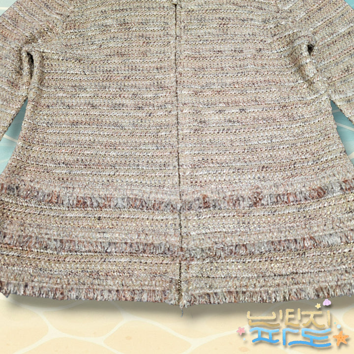 [BUNJANG] Massimo Dutti Tweed Zip-Up Jacket / M 마시모두띠  트위드 집업 자켓