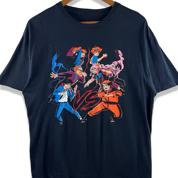 [BUNJANG] Naruto x Villains Graphic T-Shirt / 나루토X빌런즈 그래픽 티셔츠3433