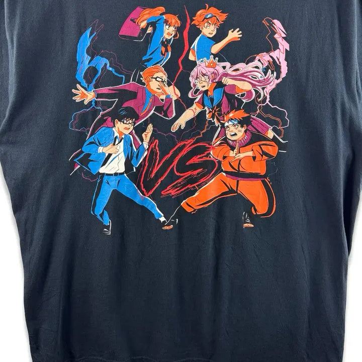 [BUNJANG] Naruto x Villains Graphic T-Shirt / 나루토X빌런즈 그래픽 티셔츠3433