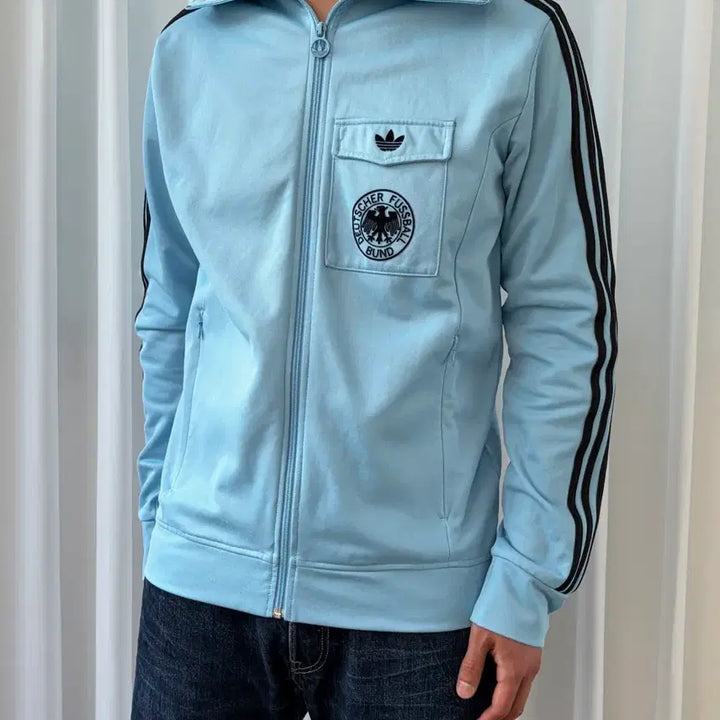 [BUNJANG] Adidas Germany National Team Track Top Jersey / [L]아디다스 독일 국가대표 트랙탑 져지