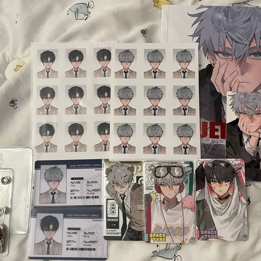 [BUNJANG] A Stage TILL Evan K-Pop Merchandise Bundle Set / 에이스테 에일리언 스테이지 틸 이반 비공굿 일괄 양도