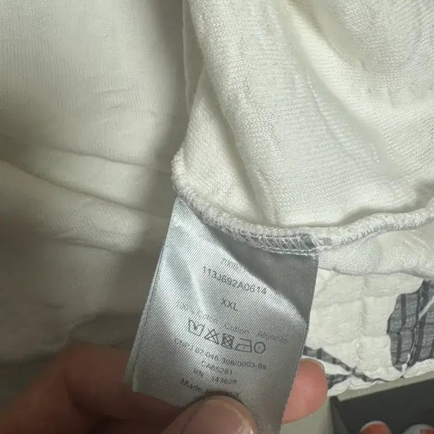 [BUNJANG] Dior Terry Short Sleeve T-Shirt XXL / [XXL]디올 반팔 테리