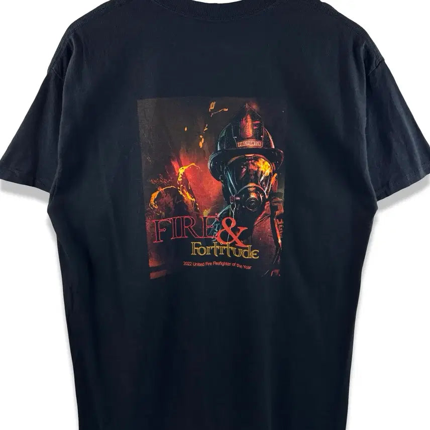 [BUNJANG] United Fire Graphic T-Shirt / 유나이티드 파이어 그래픽 티셔츠3434