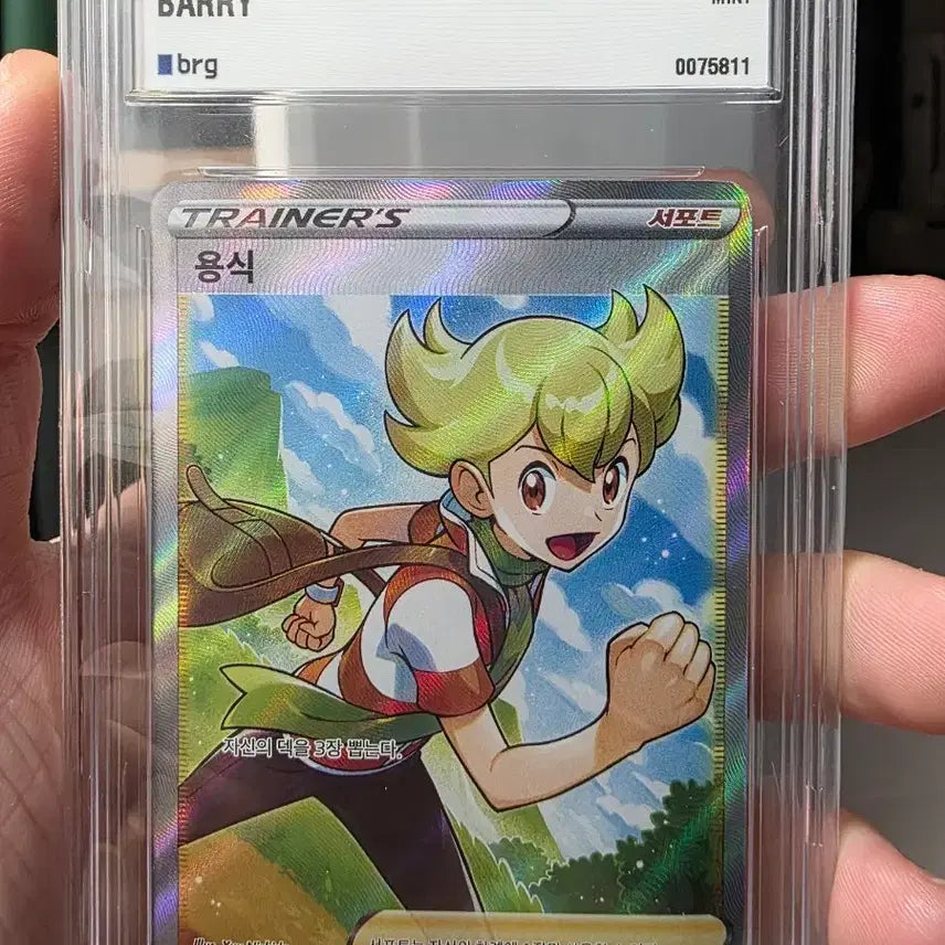 [BUNJANG] Pokemon Card Barry SR Full Art 