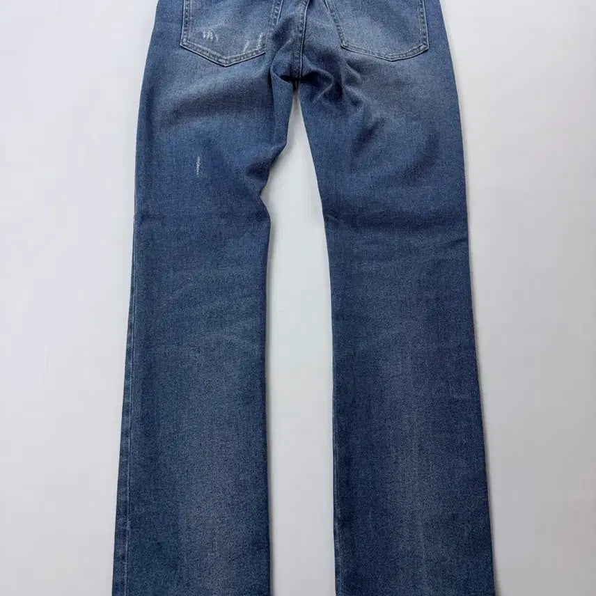 [BUNJANG] Valentino VLTN Leather Patch Washed Denim Jeans / 발렌티노 VLTN 가죽패치 워싱 진